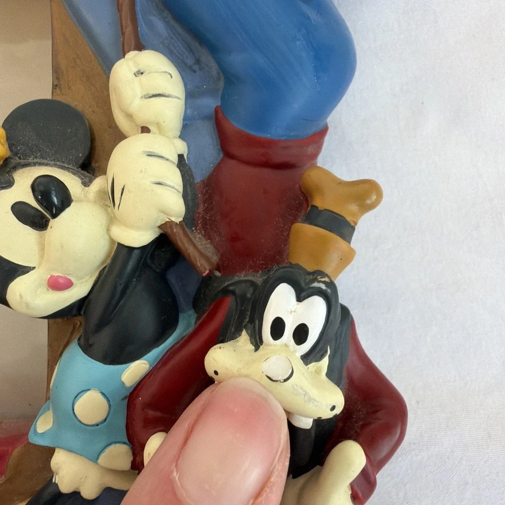 Vintage 1990s Disney Store Mickey Mouse & Friends Theater Photo Frame Light Work